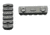 JL Billet M-Lok Attachment Rail Section, 5 Slot, 2 inch, Black JLB-MLOK-5S