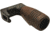 JMK Wood Vertical Foregrip Assembly, Grooved, M-LOK, A3 Modular Compact Base w/Int Handstop, VFG-MHA02