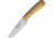 Joker Knives Montanero Fixed Blade Curly Knife, 4.5 satin finish 14C28N Sandvik stainless blade, Curly Birch handle, CL135