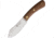 Joker Knives Nessmuk S Fixed Blade Walnut Knife, 4.5 satin finish 14C28N Sandvik stainless blade, Walnut handle, CN132