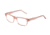 JOOP! 81076 Single Vision Prescription Eyeglasses - Orange Frame and Clear Lens 81076-6561SV
