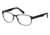 JOOP! 83152 Bifocal Prescription Eyeglasses - Black Frame and Clear Lens 83152-822BI