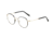 Joop! 83244 Single Vision Prescription Eyeglasses, Havana/Gold Frame, 83244-5100SV