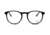 Joop! 86000 Single Vision Prescription Eyeglasses, Black Frame, 86000-6100SV