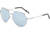 JOOP! 87350 Sunglasses, Rhodium Frame, Brown Ice Blue Mirror Lens, 87350-100