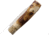 Jose da Cruz Cutelaria Large Olive Folding Knife, 4.25in Closed, 3.25in Satin Stainless Blade, Rustic Olive Wood Handle, RST.85.003.B