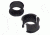 JP Enterprises Convertible Ring Set 30mm to 1-inch Adapter Set Rifle Scope Accessories, Matte, Black, JPFTSM-1A