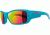Julbo Rookie Single Vision Prescription Sunglasses, Turquoise Blue Frame, Spectron 3 Cf W/ Pink Flash Lens-J4201135SV