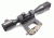 Kalinka Optics KOM 12x50 Illuminated LD Rifle Scope, Side Parallax, 65mm Universal AK and SVD Mount, Black, GSKOM1250LD65