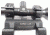 Kalinka Optics KOM 6x42 Illuminated Modern 1000m Reticle Rifle Scope w/ Focus, 59mm Universal AK and SVD Mount, Black, GSKOM642MLC59