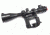Kalinka Optics KOM 6x42 Illuminated Modern 1000m Reticle Rifle Scope w/ Focus, 65mm Universal AK and SVD Mount, Black, GSKOM642MLC65
