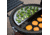 Kamado Joe Classic Joe Half Moon Stainless Steel Fish and Vegetable Grate, Silver, Medium, KJ-HSSCGFV