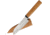 Kanetsune Fruit Knife ST-200 Kitchen Knives, 8.25in Overall, 4.13in 420J2 SS Blade, Wild Cherry Wooden Handle And Sheath With Black Thumb Notch, KC-077
