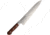 Kanetsune Gyutou Chefs Kitchen Knives, 14.75in Overall, 9.75in Hammered Finish Vg-10 Damascus Steel Blade, Brown Laminated Wood Handle, SS Guard, Full Tang, Brown, KC-901