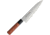 Kanetsune Gyutou Knife 180mm Kitchen Knives, 12in Overall, 7in Hammered Finish Dsr-1K6 Hc SS Blade, Wood Handle, Plastic Guard, KC-951