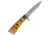 Kanetsune Kin-Nishiki Fixed Blade Knife, 4.875in, Clip Point, Tsukamaki Oak Handle KB259