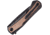 Kansept Knives Kratos Framelock Brown Micarta