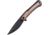 Kansept Knives Kratos Framelock Brown Micarta