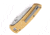Kansept Knives Main Street Linerlock Brass
