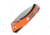 Kansept Knives Mini Hellx Linerlock Orange