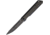 Kansept Knives Prickle Linerlock Folding Knife, 3.5in black stonewash finish CPM S35VN stainless drop point blade, Black G10 handle with carbon fiber onlay, K1012A3