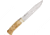 Karesuando Large Hunter Fixed Blade Knife, 6in, Sandvik 12C27 Steel KAR3620