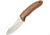Katz Kagemusha Fixed Blade Knife, 3.75in, XT80 Steel, Blond Ashe Wood Handle KZNFXBA