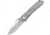 KB Knives Blackout Framelock Ti Gray, KUB259A