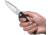 KB Knives Raven Linerlock Black, KUB245D