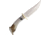 Ken Richardson Knives Bowie Crown Horn Handle 6 in Fixed Blade Knife, 5.875in, Crown Horn Handle KRK1432