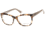 Kenneth Cole KC0224 Eyeglass Frames - Shiny Dark Brown Frame Color