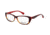 Kenneth Cole New York KC0202 Eyeglass Frames - Red Havana Frame Color