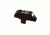 Kensight Springfield 1911 Tenon Staked Front Night Sight, Ramped Style, Black, 870-662