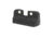 Kensight 1911 A1 Mil-Spec GI Series Government Model Fixed Arctic White Rear Sight, Black, 860-201