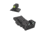 Kensight Bomar BMCS Adjustable Tritium Dot Rear Night Sight, Green, 990-093