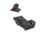 Kensight Bomar BMCS Adjustable Tritium Dot Rear Night Sight, Orange, 980-093