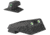 Kensight KCS Countored Base Tritium Pistol Night Sight, Kimber, Rear/Front, Black, 970222