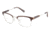 Kenzo 4201 Eyeglass Frames - Frame CHOCOLATE/SILVR, Size 53/20mm KZ420103