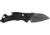 Kershaw Craze EDC Folding Knife, 2.35 in, 8CR13MoV SS, BlackWash Finish, Reverse Tanto Blade, Black Handle, 8337