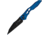 Kershaw Auto Launch 13 Button Lock Automatic Folding Knife, 3.5in, CPM 154, Plain Wharncliffe Blade, Blue Aluminum Handle, 7650BLU