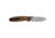 Kershaw Broadside, Folding Knife, 3.5 Spear Point Blade, D2 Blade Steel, 8.35 Overall Length, DuraLock, Stonwashed Finish, Silver Blade, FDE G-10 Handle, 2052