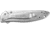 Kershaw LEEK Cutting Knife, 2.95in. Blade, Tanto, Anodized Aluminum, Stainless Steel 1660KER