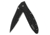 Kershaw Leek Cutting Knife, 3in. Blade, Serrated Edge, Tanto, Stainless Steel, Anodized Aluminum