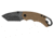 Kershaw Shuffle II Folding Knife, 2.6in, 8Cr13MoV, BlackWash, Tan Glass-filled Nylon Handle, Box, 8750TTANBW