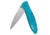 Kershaw Leek, Teal Aluminum Handle, Bead Blast Plain K1660TEAL