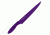 Kershaw PK2 Slicing, 9 in. Light Purple Handle/Blade, w/Sheath KAB5067