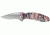 Kershaw Scallion Assisted Opening Folding Knife, 2.4 in, 420HC Stainless Steel, Drop Point, Aluminum, Realtree Camo Handle, Clam Pack, 1620CX