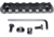Kexuan 7 Slots M-LOK to Picatinny Adapter Rail, Polymer, Black, RL-PML7
