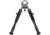 Kexuan Barrel Clamp Bipod, 7 8.25 in, Black, BP04