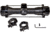 Kexuan Kexuan 4X32 Compact Scope w/Picatinny Scope Rings, 1 in Tube, Mil-Dot Reticle, Black, KX4X32M-PT